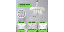 Charger l&#39;image dans la galerie, Ventilateurs de plafond led intelligents et silencieux
