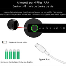 Charger l&#39;image dans la galerie, Serrure de porte intelligente RAYKUBE M5
