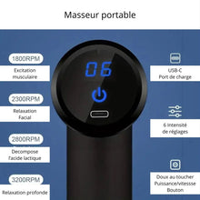 Charger l&#39;image dans la galerie, Mini Pistolet de Massage Protable
