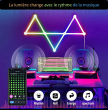 Charger l&#39;image dans la galerie, Barres Lumineuses LED Intelligentes WIFI murale
