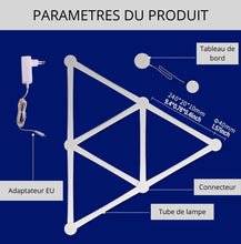 Charger l&#39;image dans la galerie, Barres Lumineuses LED Intelligentes WIFI murale
