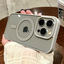 Charger l&#39;image dans la galerie, Coque transparente Magsafe pour iPhone, charge sans fil de luxe pour iPhone 16, 15, 14
