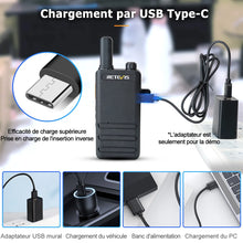 Charger l&#39;image dans la galerie, Retevis RT622P - Le Talkie-Walkie Ultra-Mince
