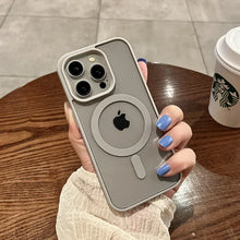 Charger l&#39;image dans la galerie, Coque transparente Magsafe pour iPhone, charge sans fil de luxe pour iPhone 16, 15, 14
