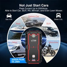Charger l&#39;image dans la galerie, Démarreur de Voiture UTRAI 2000A/2500A
