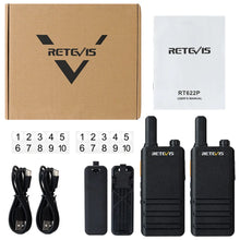 Charger l&#39;image dans la galerie, Retevis RT622P - Le Talkie-Walkie Ultra-Mince
