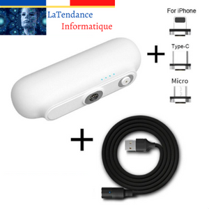 Mini chargeur Portable - Magnétique